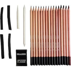 SET DIBUJO DALER ROWNEY CROQUIS SET 40PZS 644500410 FILA UNIDAD