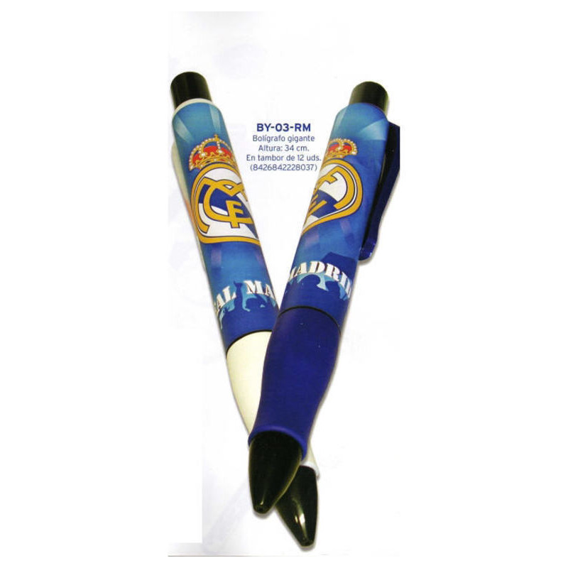 BOLIGRAFO CYP GIGANTE REAL MADRID BY-03-RM ^