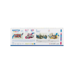 MARCADOR GIOTTO TURBOPRO DOBLE PUNTA PINCEL BASE AGUA 30 COLORES F427900 FILA