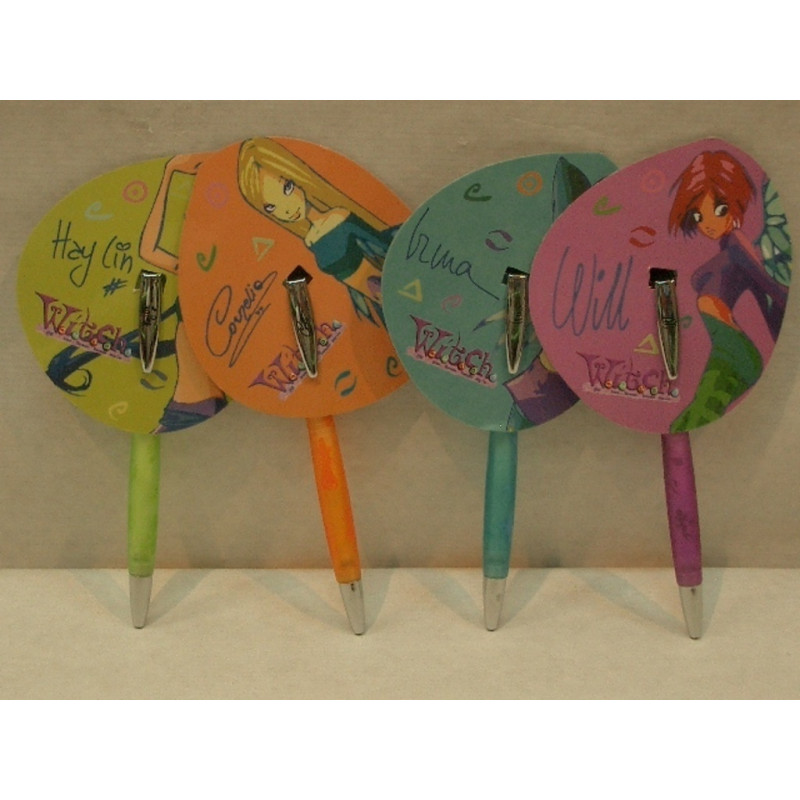 BOLIGRAFO ASTRO WITCH PLASTICO TARJETA REGALO ^