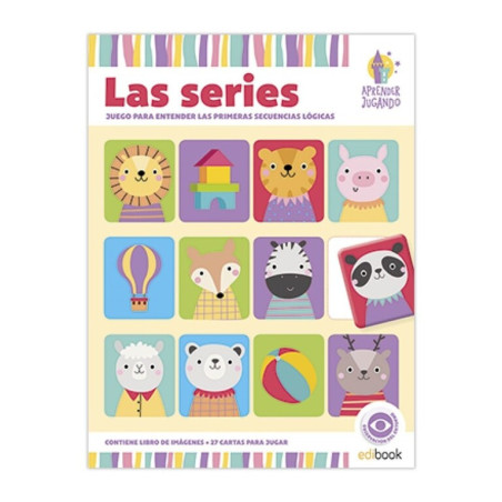 JUEGO IMAGILAND APRENDER JUGANDO LIBRO CON FIGURAS TROQUELADAS LAS SERIES EDI0138-2