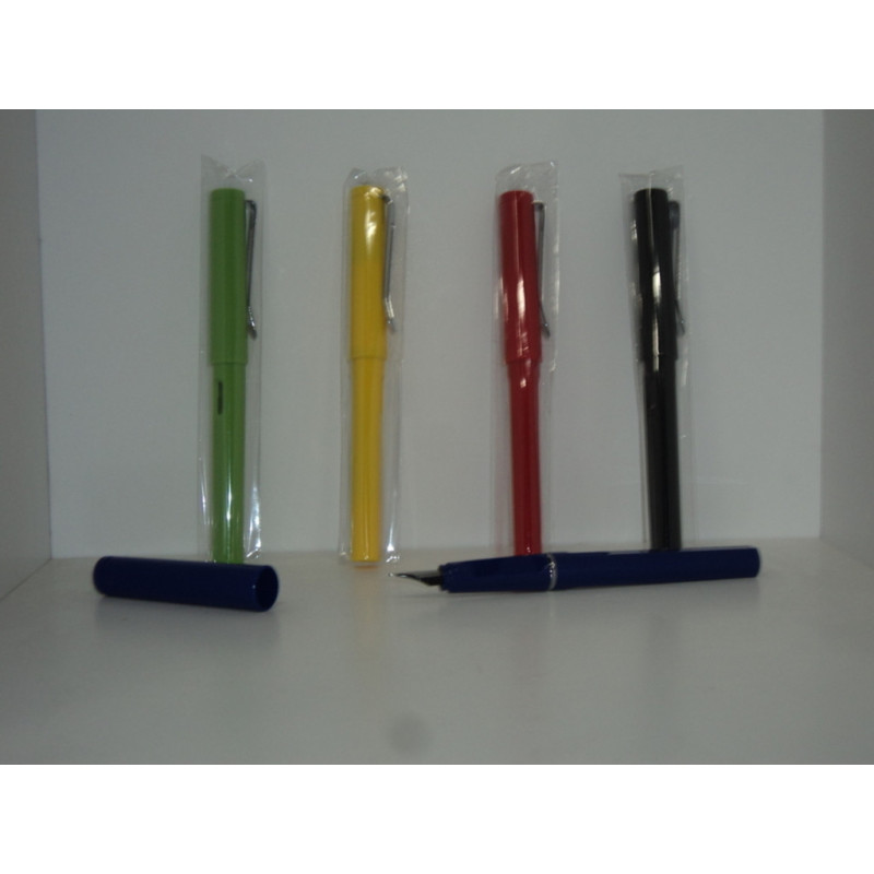 PLUMA LEBER 05.137-20 CON EMBOLO COLORES SURTIDOS