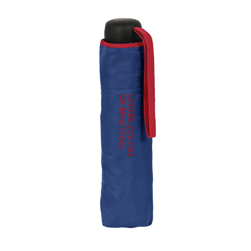 PARAGUAS PLEGABLE MANUAL 54 CM UCB BENETTON BLUE SAFTA23 ENERO 56202