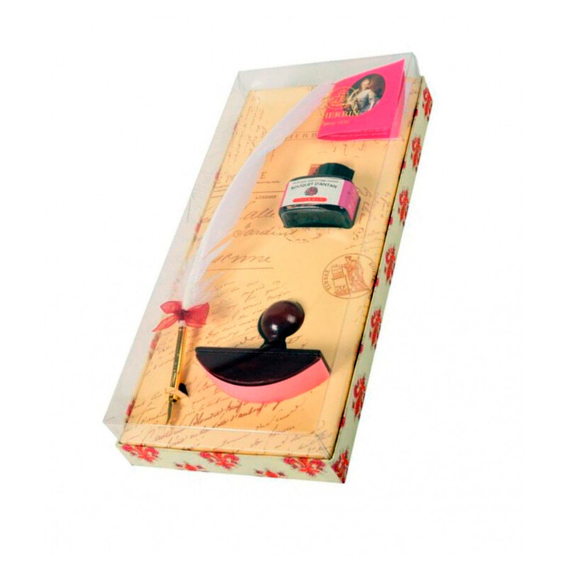 PLUMA HERBIN SET ESCRITURA MARIA ANTONIETA C/TINTA 27366T EXACLAIR