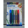 PEGAMENTO PURPURINA GIOTTO METAL GLITTER GLUE BRILLO 5 COLORES 5451 00 FILA