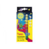 PLASTILINA JOVI ESTUCHE 10 PASTILLAS 15G 8 COLORES + 2 FOSFORESCENTES 90/10G UNIDAD