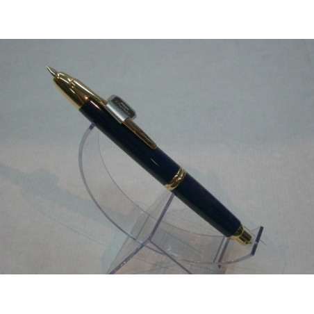 PLUMA PILOT RETRACTIL 1500 AZUL-ORO ^