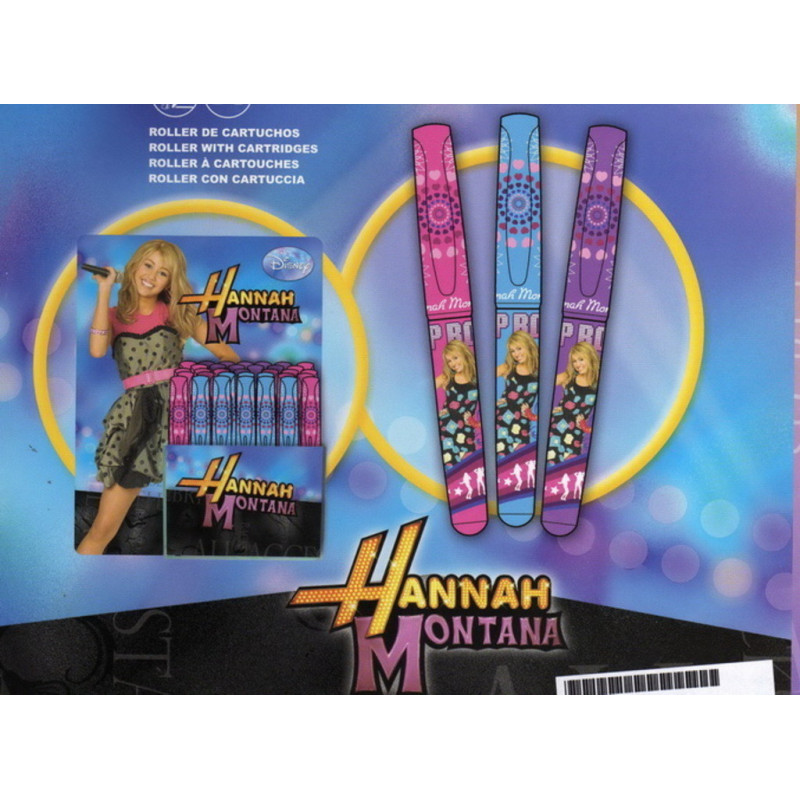 ROTULADOR INOXCROM 09 HANNAH MONTANA ROLLER CARTUCHO ^