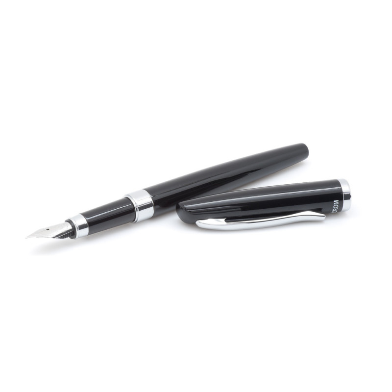 PLUMA INOXCROM PRIME NEGRO C/ESTUCHE 10251013