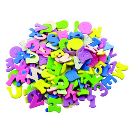 GOMA EVA ADHESIVA LETRAS 170u. SMART 68001100