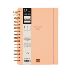 AGENDA ESCOLAR FINOCAM25 16M.HAIKU E10 SVH 25-26 VERDE+ E10 - 155X212 MM 627400226