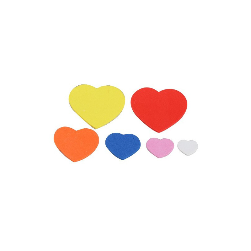 GOMA EVA ADHESIVA CORAZONES 90u. SMART 68001200