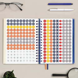 AGENDA ESCOLAR FINOCAM25 16M TEMPUS 1/4 SVV 25-26 AZUL+ 4º - 155X217 MM 626600426