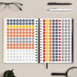 AGENDA ESCOLAR FINOCAM25 16M TEMPUS 1/4 SVV 25-26 NEGRO+ 4º - 155X217 MM 626600126