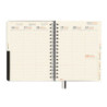 AGENDA ESCOLAR FINOCAM25 16M TEMPUS 1/4 SVV 25-26 NEGRO+ 4º - 155X217 MM 626600126