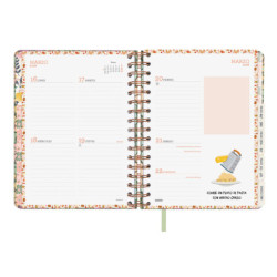 AGENDA ESCOLAR FINOCAM25 16M VITAE 1/4 SVH 25-26 VERDE+ 4º - 155X217 MM 626501026
