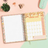 AGENDA ESCOLAR FINOCAM25 16M VITAE 1/4 SVH 25-26 VERDE+ 4º - 155X217 MM 626501026