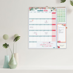 AGENDA ESCOLAR FINOCAM25 16M CAL.PLUS 25-26 FRASES MOTIV.+ PLUS - 215X325 MM 540220226