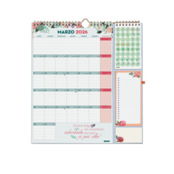AGENDA ESCOLAR FINOCAM25 16M CAL.PLUS 25-26 FRASES MOTIV.+ PLUS - 215X325 MM 540220226