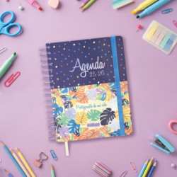 AGENDA ESCOLAR FINOCAM25 TALKUAL 1/4 SVH 25-26 VIDA+ 4º - 155X217 MM 638341726