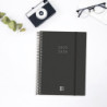 AGENDA ESCOLAR FINOCAM25 18M.ESP.E10 SVH 25-26 NEGRO INTL+ E10 - 155X212 MM 636240326