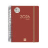 AGENDA ESCOLAR FINOCAM25 16M.IKON E10 1DP 25-26BURDEOS INTL+ E10 - 155X212 MM 626710426