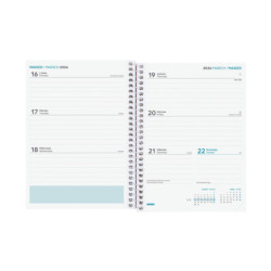 AGENDA ESCOLAR FINOCAM25 COOL 1/8 SVH 25-26 ROSA+ 8º - 120X164 MM 645000426