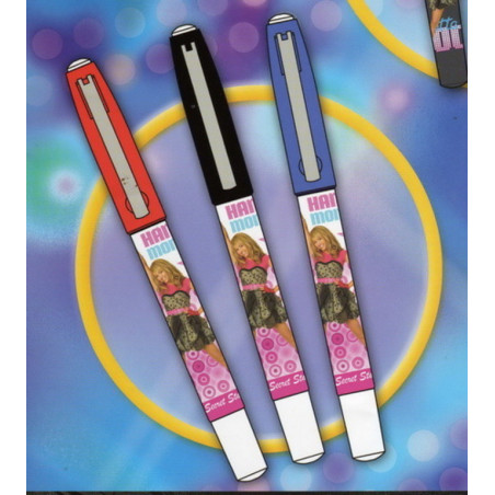 ROTULADOR INOXCROM 09 HANNAH MONTANA ROLLER FREE INK ^