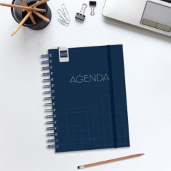 AGENDA ESCOLAR FINOCAM25 INSTITUT 1/4 SVV 25-26 BLUE+ 4º - 155X215 MM 532221526