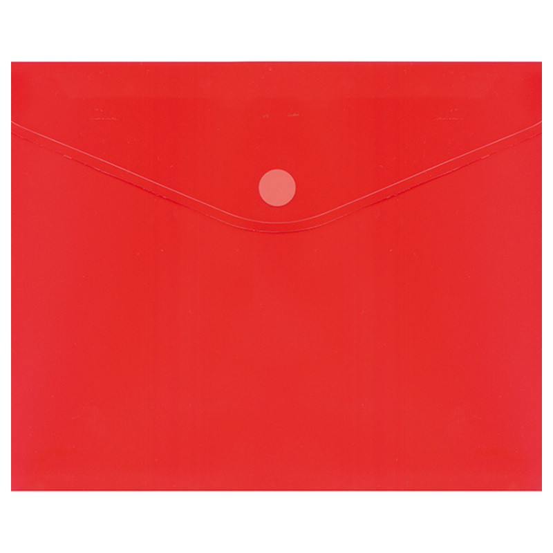 DOSSIER SOBRE A-4 VELCRO TRANSLUCIDO ROJO