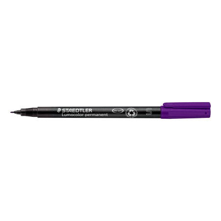 ROTULADOR STAEDTLER LUMOCOLOR SUPER VIOLETA 313 C/10U
