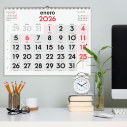 CALENDARIO PARED MIXTO XL 2026+ FINOCAM26 780020026 540 X 5 X 430 MM
