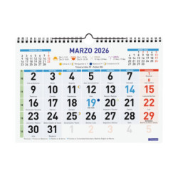 CALENDARIO PARED COLOR NG M 30X21 2026+ FINOCAM26 781440026 300 X 10 X 220 MM