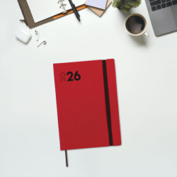 AGENDA MARA Y10 1DP 2026 ROJO+ FINOCAM26 621163026 144 X 22 X 208 MM