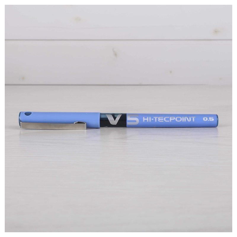 ROTULADOR PILOT V-5 AZUL C/12U