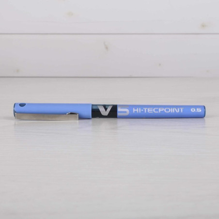 ROTULADOR PILOT V-5 AZUL C/12U