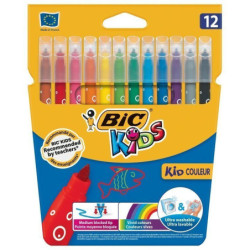 ROTULADOR BIC KIDS COULEUR 10+2 COLORES ^