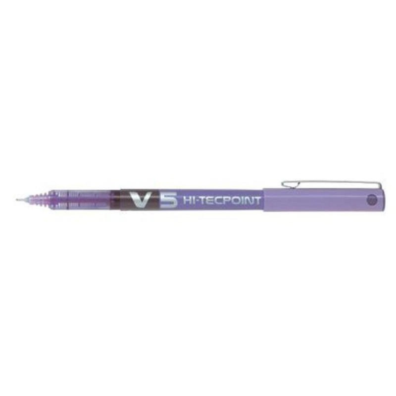 ROTULADOR PILOT V-5 VIOLETA C/12U