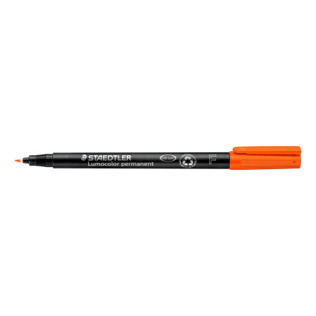 ROTULADOR STAEDTLER LUMOCOLOR FINO NARANJA 318 C/10U