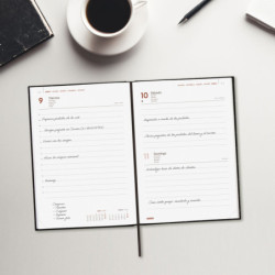 AGENDA PORTO Y10 1DP 2026 NEGRO+ FINOCAM26 623536026 145 X 23 X 210 MM