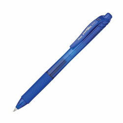 ROTULADOR PENTEL ENERGELX GRIP 0.7MM BL107 AZUL BLISTER 2+1 GRATIS ^