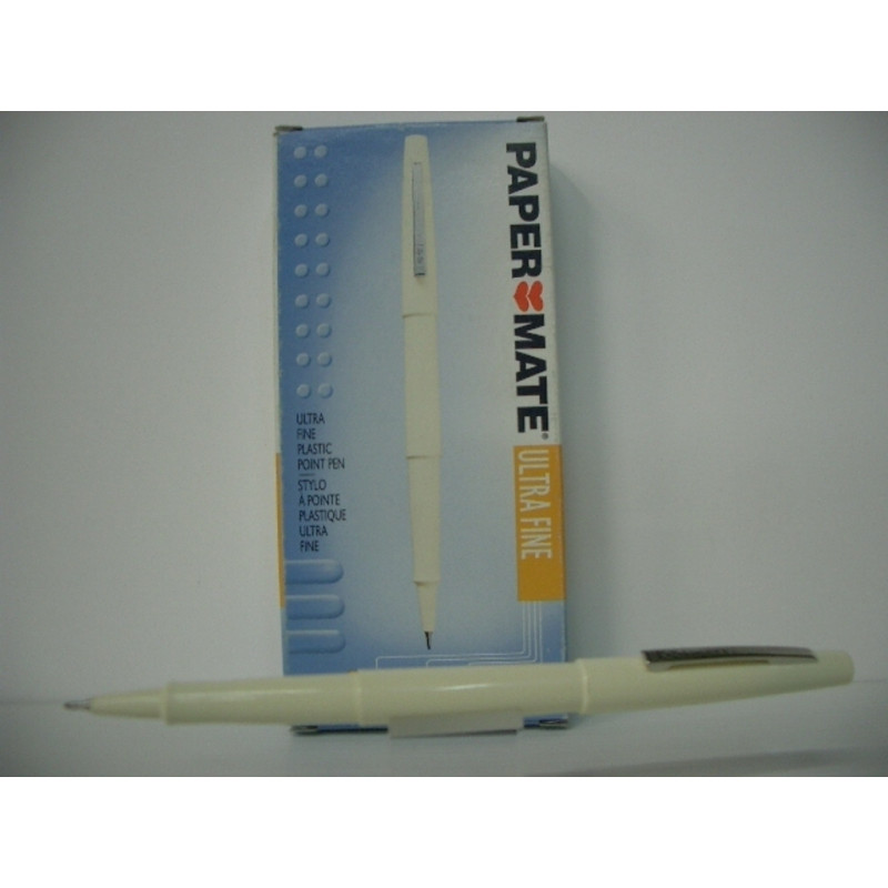 ROTULADOR PAPERMATE ULTRAFINA AZUL C/12U ^