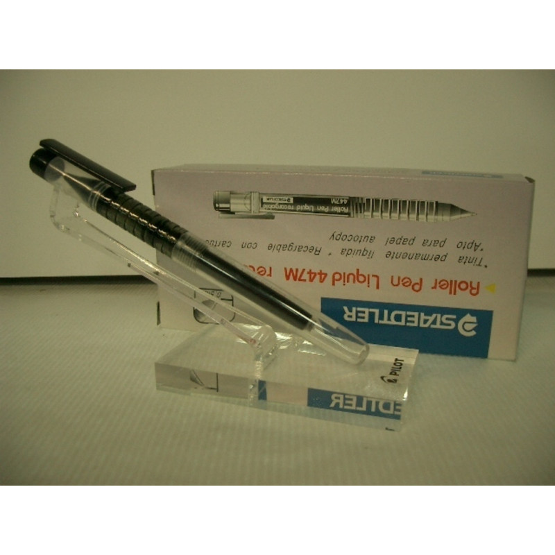 ROTULADOR STAEDTLER ROLLER LIQUID NEGRO C/10U ^