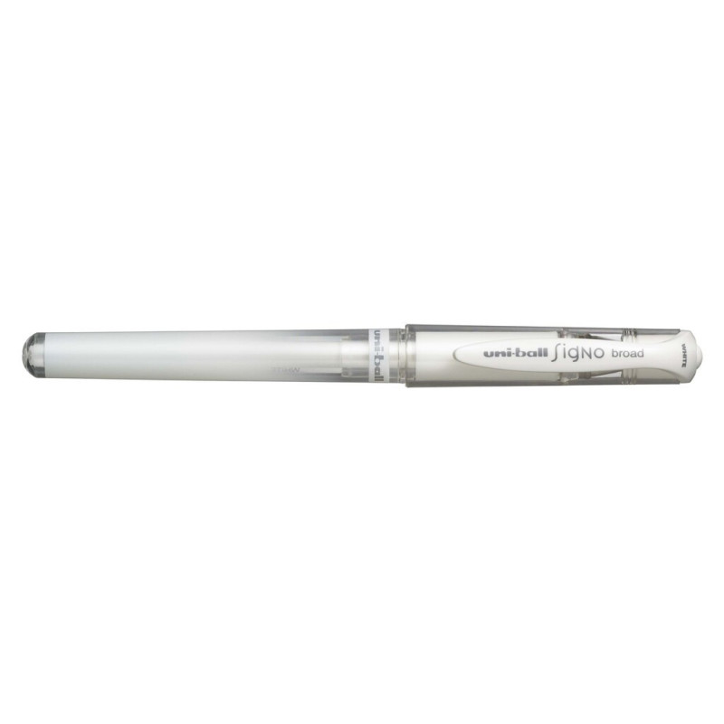 ROTULADOR UNI-BALL SIGNO UM-153 GEL ROLLER 1.0MM BLANCO C/12U