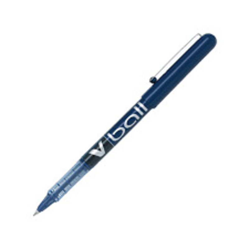ROTULADOR PILOT V-BALL 0,7 PUNTA CONICA AZUL C/12U