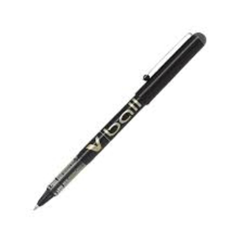ROTULADOR PILOT V-BALL 0,7 PUNTA CONICA NEGRO C/12U