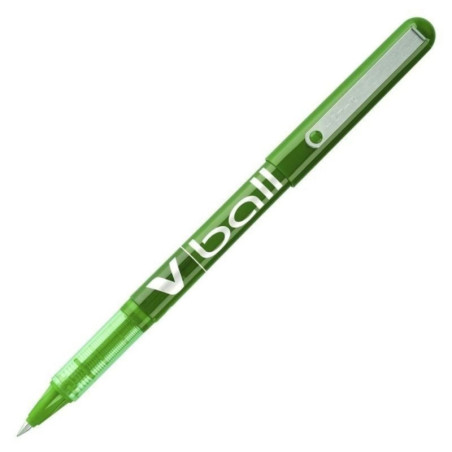ROTULADOR PILOT V-BALL 0,7 PUNTA CONICA VERDE C/12U