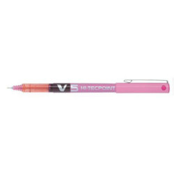 ROTULADOR PILOT V-5 ROSA C/12U