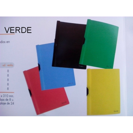 DOSSIER CLIP 30H PRYSE VERDE