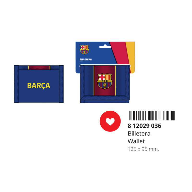 BILLETERA F.C.BARCELONA 1ª EQUIP. 20/21 SAFTA23 ENERO 812029036